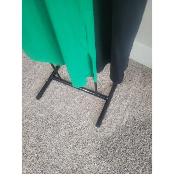 Denim & Co Size PL Black & Green Perfect Jersey Two-Pack Dresses A685416 NWOT - Picture 4 of 10